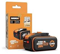 WORX Powershare Cordless 20v 5.0Ah Battery pack Powershare High Capacity WA3645