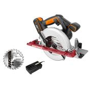 WORX Powershare Cordless Circular Saw EXACTRACK 20V 165mm x1 2.0Ah Battery WX530