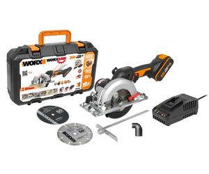 WORX Powershare Cordless Circular Saw Worxsaw 20V 120mm x1 2.0Ah Battery WX531