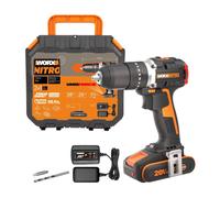 Worx WX355.1 20v Cordless Brushless Combi Drill with x1 2.0Ah Battery