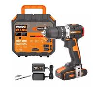 Worx WX355.1 20v Cordless Brushless Combi Drill with x1 2.0Ah Battery