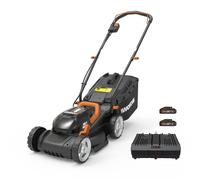 WORX Powershare Cordless Lawn Mower 230㎡ 40V 34cm x2 2.0Ah Battery WG779E.2