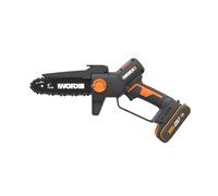 WORX Powershare Cordless Pruning Saw 20V 15cm Brushless 2.0Ah Battery WG327E