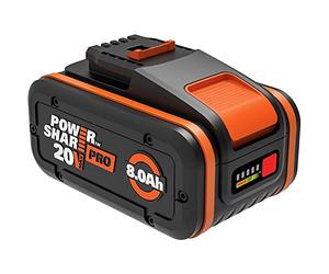 WORX - Powershare PRO high capacity battery - 20V - 8Ah - WA3648 (with charge level indicator, compatible with all 20V/40V/80V tools)
