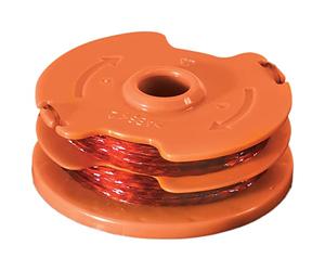 WORX WA0007 Lawn Grass Trimmer WG118E & WG119E-Heavy Duty Line Spool with 2 x 5 m Length & 1.65 mm Diameter, Orange