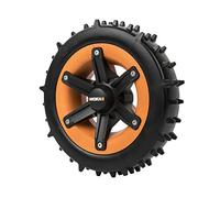WORX WA0952 Landroid Wheels Super Grip - for Improved Climbing Capability - Professional on Difficult Terrain - Matches The Incline up to 24° or 45% - Easy Assembly - Not for Vision