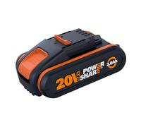 WORX WA3639 18V 20V MAX 2.0Ah Battery pack Powershare High Capacity Indicator