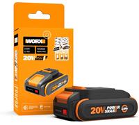 WORX WA3639 PowerShare 20V 2.0Ah Li-ion Battery with Charge Indicator and Overc