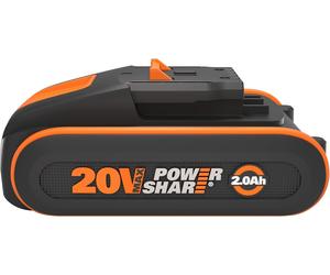 WORX WA3639 PowerShare 20V 2.0Ah Li-ion Battery with Charge Indicator and Overc