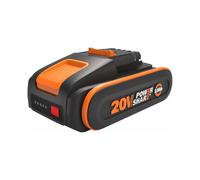 WORX WA3640 Original Powershare 20 V battery, 2500 mAh, lithium ion, rechargeable, long-standing, LED indicator