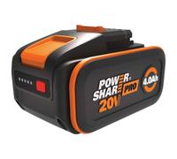 WORX WA3644 20V 4.0Ah Lithium Battery Pro Powershare High Capacity Indicator