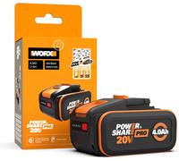 WORX WA3644 PowerShare Pro 20V 4.0Ah High-Capacity Battery with Battery Managem