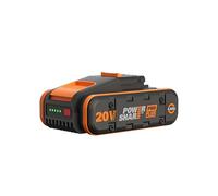 WORX - WA3646 - Powershare Pro Plus 20V, 4Ah, Compact and Light Battery, Compatible with all 20V, 40V, and 80V WORX Cordless Tools, High Performance Technology, Built-in Indicator