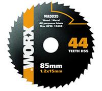 WORX WA5035 85mm 44T HSS Blade