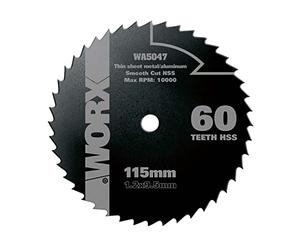WORX WA5047 TCT/HSS Saw Blade 115mm | Genuine WORX 115mm tct/hss saw blade