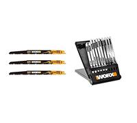 WORX WA8008 Replacement Wood Pruning Blades AXIS Multi Purpose Saw with WA8106 Replacement Jigsaw Blades AXIS Multi Purpose Saw