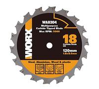 WORX WA8304 120 mm Multi-Purpose Blade for Wood/Metal - Silver