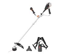 Worx WG084E.9 40V PowerShare Cordless 38cm Brushless Brush Cutter Strimmer Bare Unit (no battery or charger)