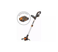 WORX WG163E 20V MAX Cordless Grass Trimmer - 2 Batteries
