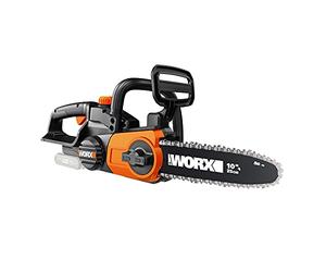 WORX WG322E.9 20V Cordless Chainsaw 25cm Tool Only | 20V cordless chainsaw; 25cm bar; tool only - battery & charger sold separately