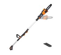 Worx WG349.9 20V Power Share Cordless 8-inch Pole Chainsaw with Auto-Tension, Bare Tool Only