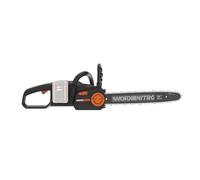 Worx WG385E.9 40V PowerShare Cordless 40cm Brushless Chainsaw, 45cc Equivalent Power Bare Unit (no Battery or Charger)