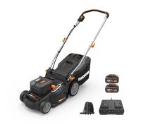 Worx WG737E 40V 37cm Cordless Lawnmower - Ideal for Medium to Large