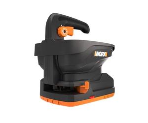 Worx WG869E.9 Universal Battery Spreader 20 V, 5 m Spreading Width, 3.3 L Tank, up to 550 m² Range per Filling, Adjustable Spreading Quantity, for Fertiliser & Road Salt, Without Battery and Charger