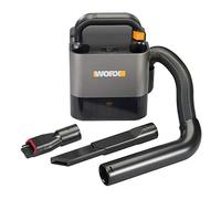 WORX WX030L.9 Cordless Cube Vac Compact, Bare Tool 20V Power Share Portable Vacuum Cleaner, Black