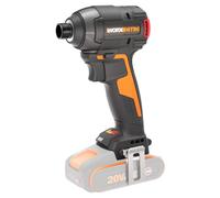 WORX WX265.9 Brushless Impact Driver 20V | 200Nm Torque | 3-Speed | 3400/min | Compact 116mm | 1/4" Hex Chuck | LED Light | PowerShare Compatible | Bare Tool