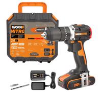 WORX WX355.1 20V Brushless Cordless Combi Impact Drill 55Nm