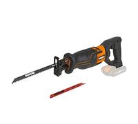 WORX WX500.9 Cordless Reciprocating Saw 20 V - Battery Saw for Cutting Wood, PVC, Steel etc. - Adjustable Base Plate, Variable Speed - Without Battery and Charger