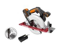 WORX Powershare Cordless Circular Saw EXACTRACK 20V 165mm x1 2.0Ah Battery WX530