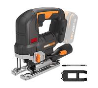 WORX WX542.9 Nitro 20V PowerShare Brushless Cordless Jigsaw 120mm | 20V brushless jigsaw; 120mm cutting depth