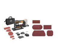 WORX WX820 Sander, WX820.9 & WA2028 Mixed Sanding Sheet Set for WX820 Multi Sander