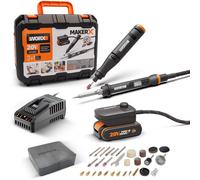 WORX WX988 MAKERX Wood Metal Crafting Soldering Engraver Rotary Kit 1 X 2.0Ah