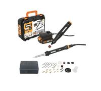 WORX WX988 MAKERX Wood Metal Crafting Soldering Engraver Rotary Kit