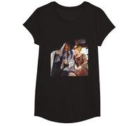 Worzel Gummidge Barbara Windsor & Jon Pertwee 1980 T-Shirt, Girls, Black, Small