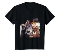Worzel Gummidge Barbara Windsor & Jon Pertwee 1980 T-Shirt, Youth, Black, Large