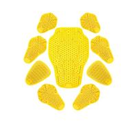 WOSAWE CE Certified Motorcycle Armor Back Pad Elbow and Shoulder Protection Unisex Insert Hip and Knee Protective Equipment (Sets B)