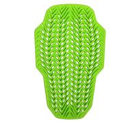 WOSAWE CE Level 1 Motorcycle Armor Insert Pads - Unisex Shockproof Back Elbow Shoulder Hip Knee Protective Gear (Green, Back Pads)