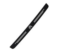 woshisanni Car Rear Bumper Protector for Citroen C4 E-C4 2022 2023, Carbon Fiber Trunk Sill Door Edge Protection Strip Anti-Scratch Tailgate Trim Strip Accessories