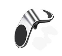 woshisanni Magnetic Car Phone Holder for Audi A3 8Y 2020-2023 2024, L Type Air Vent Clip Mobile Mount Mobile Phone Holders Smartphone Support Stand,Silver
