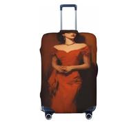 Woshuwo Beautiful Mexican Well Figured Woman Elastic Travel Luggage Covers Dustproof Scratch-Resistant Suitcase Protector Fit 22-24 Inch