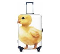 Woshuwo Cute Yellow Duckling Elastic Travel Luggage Covers Dustproof Scratch-Resistant Suitcase Protector Fit 22-24 Inch