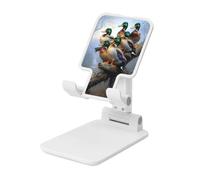 Woshuwo Ducks On A Dead Branch Mallards Foldable Cell Phone Stand Adjustable Angle Height Desktop Portable Cellphone Cradle Compatible With All Smartphone White-Style