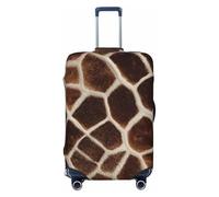 Woshuwo Giraffe Skin Pattern Elastic Travel Luggage Covers Dustproof Scratch-Resistant Suitcase Protector Fit 22-24 Inch