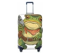 Woshuwo Toad Cowboy Elastic Travel Luggage Covers Dustproof Scratch-Resistant Suitcase Protector Fit 22-24 Inch