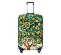 Woshuwo Vintage Olive Tree Retro Elastic Travel Luggage Covers Dustproof Scratch-Resistant Suitcase Protector Fit 22-24 Inch