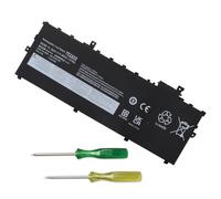 WoskjXas 01AV430 Laptop Battery Compatible with Lenovo ThinkPad X1 Carbon 5th Gen 2017 6th Gen 2018 Series SB10K97587 01AV431 SB10K97588 01AV494 SB10K97586 01AV429 SB10K97586 [11.52V 57Wh]